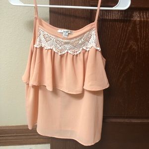 pink papaya spaghetti strap shirt